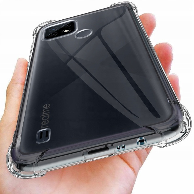 

Etui Anti-shock Case Szkło 9H do Realme C21