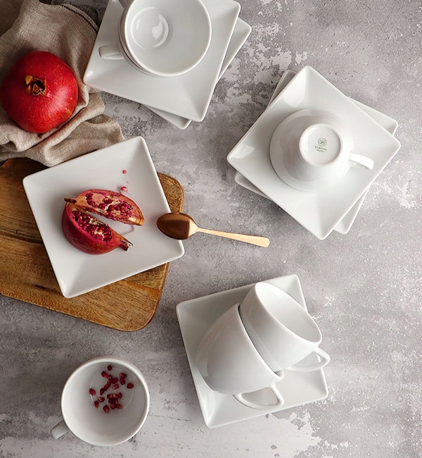 LUBIANA CLASSIC 6x FILIŻANKA 280 ML + SPODEK Pojemność 280 ml