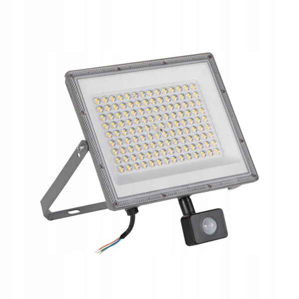 Led reflektor 100W s pohybovým čidlem, IP44, nastavitelná barva světla Kanlux