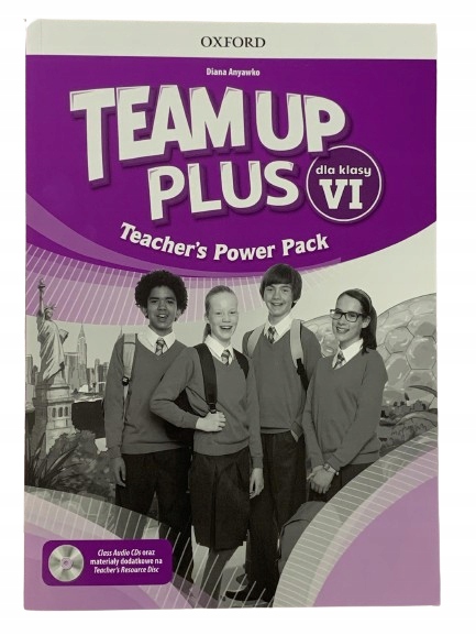 Team Up Plus Klasa 6 książka nauczyciela 4 płyty