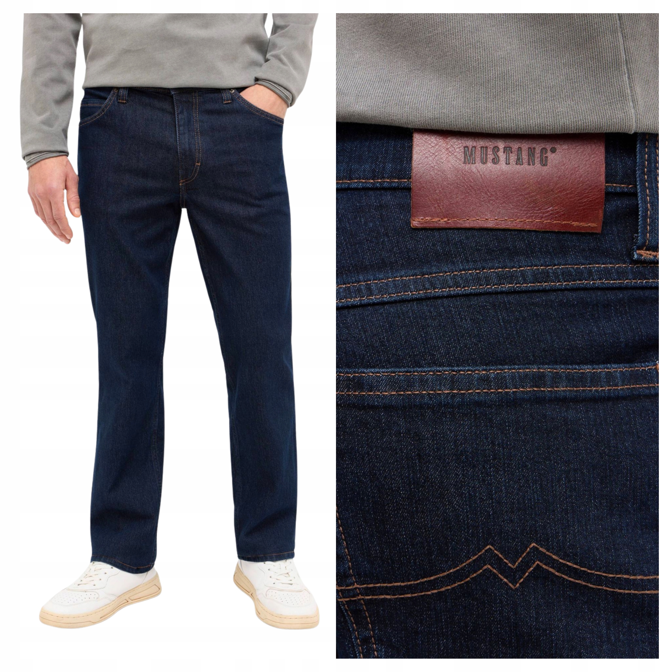 Mustang Tramper Straight W31 L34 Pánské džíny Jednoduché