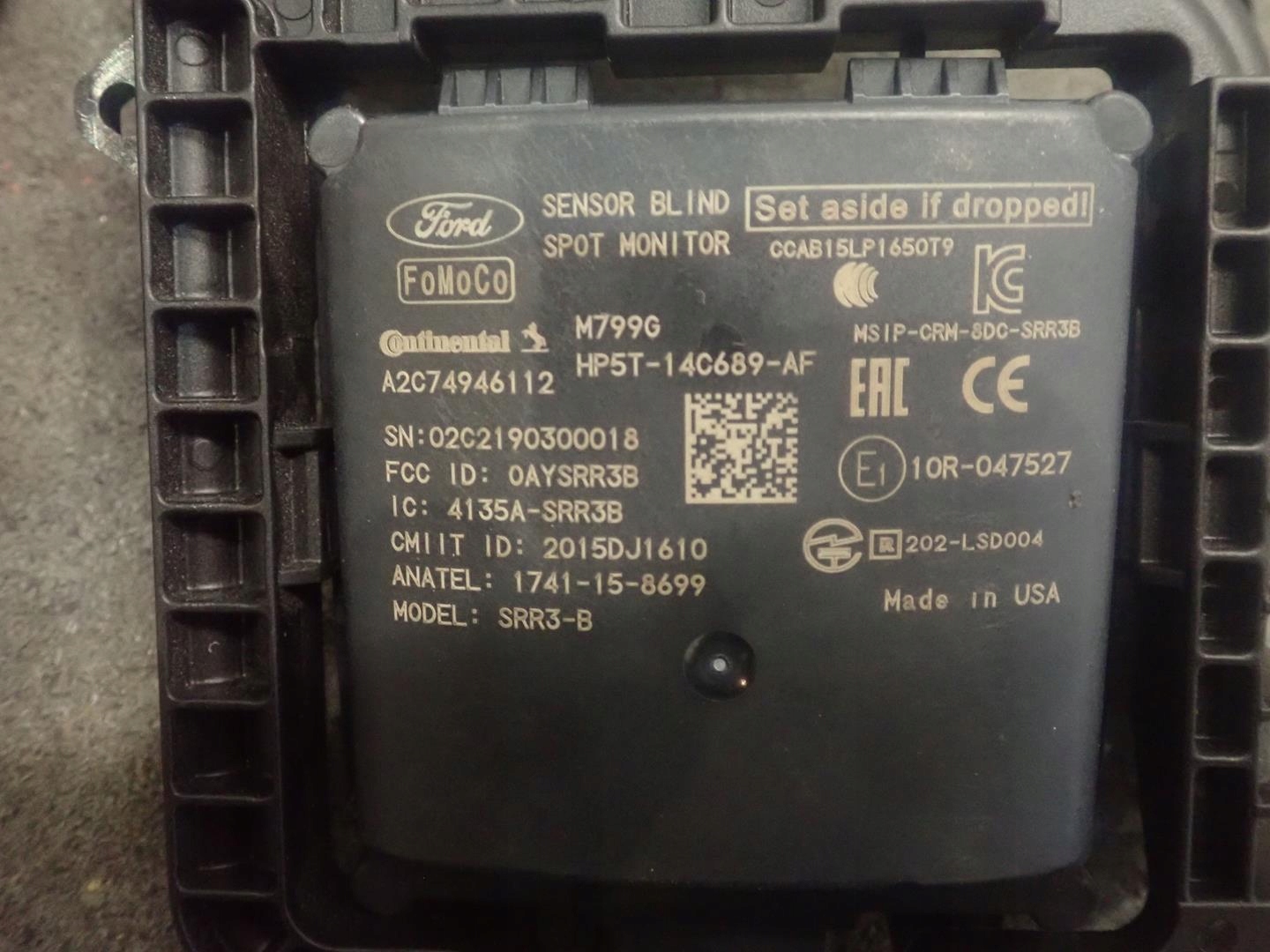 SENSOR MARTWEGO POLA FORD FIESTA MK8 2017