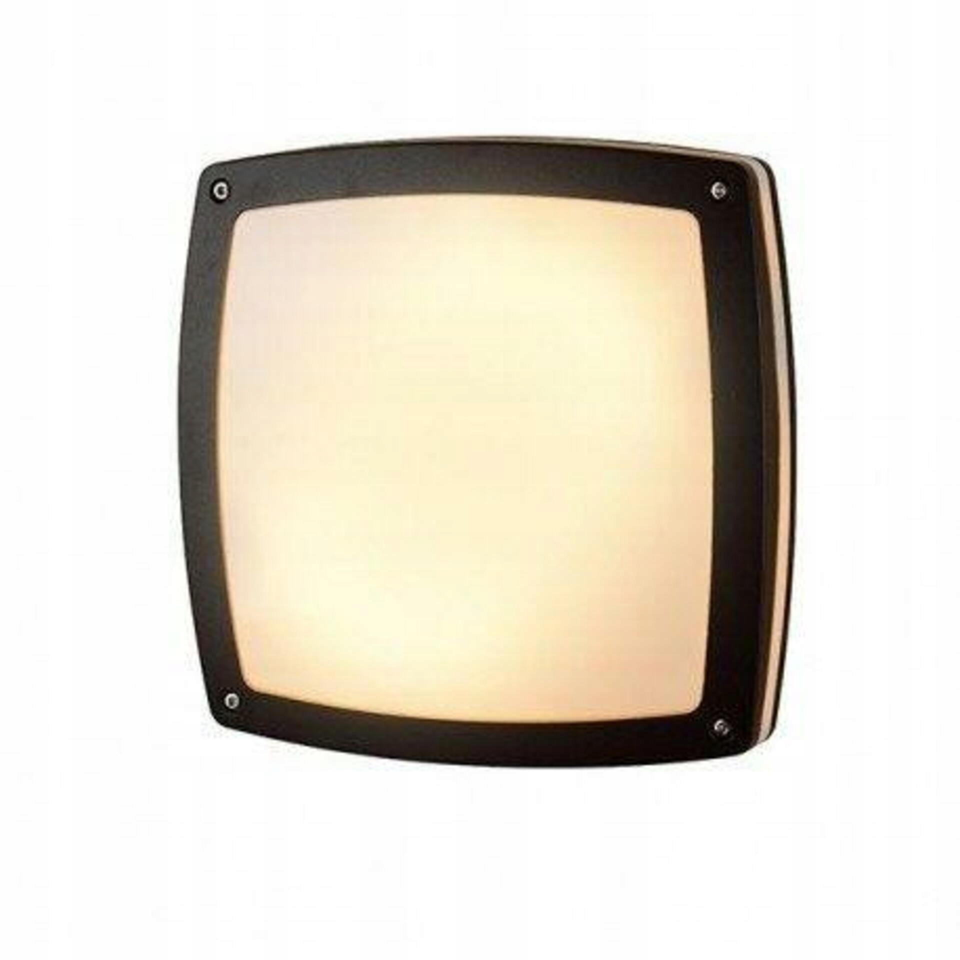 Led Stropné a nástenné prisadené svietidlo AZzardo Fano Square dark grey AZ2