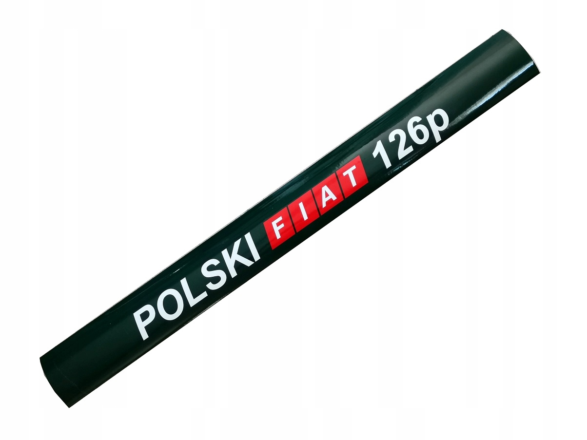 

Pas przeciwsłoneczny naklejka red Polski Fiat 126p