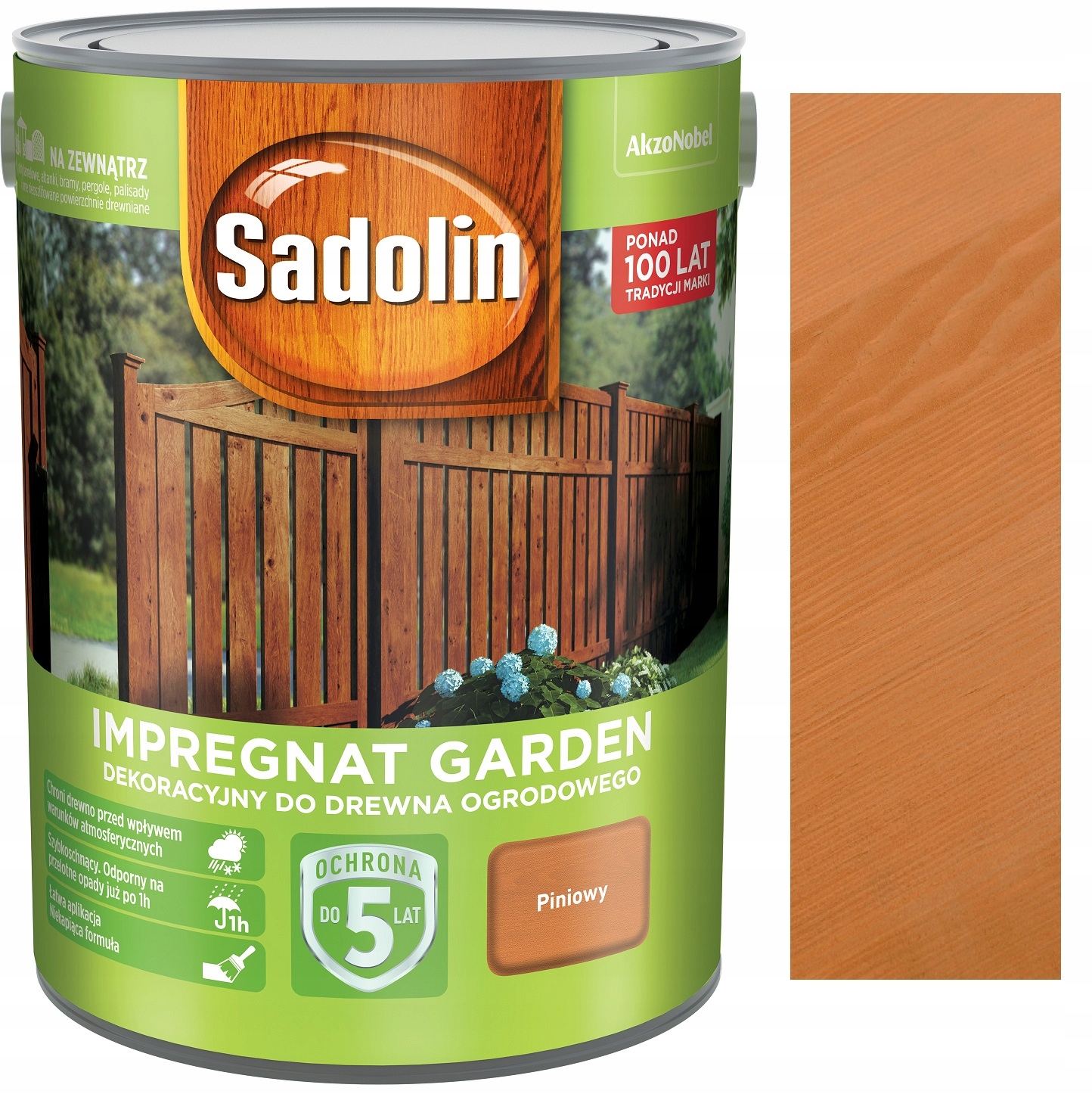 

Sadolin Impregnat Dekoracyjny Garden Piniowy 5L