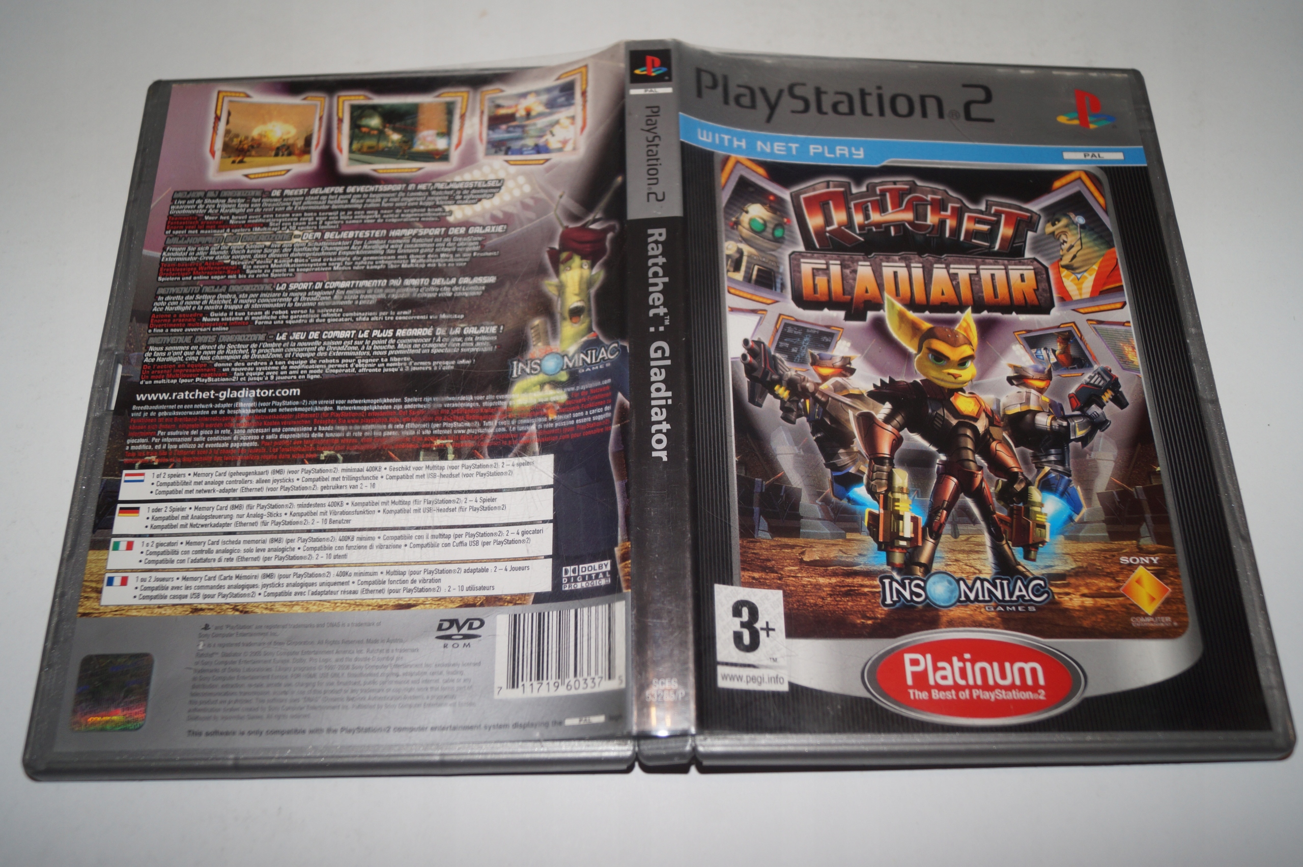 Gra RATCHET GLADIATOR PS2 Sony PlayStation 2 (PS2) Wydawca Sony Interactive Entertainment