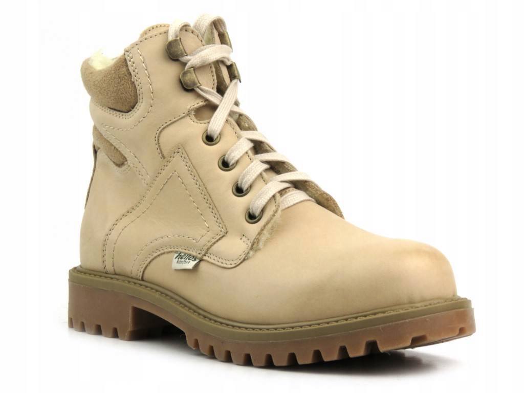 TRAPERY DAMSKIE HELIOS 616-2 TREKKING ZIMOWE WEŁNA Marka Helios