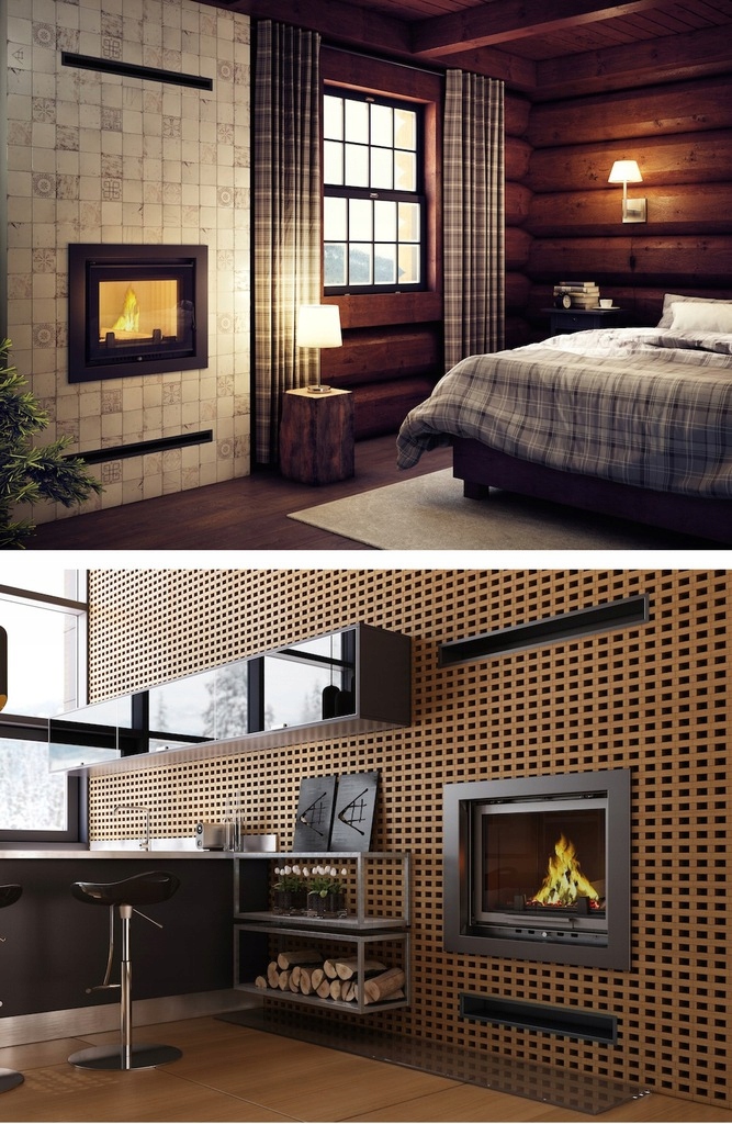 KRATKA KOMINKOWA WENTYLACYJNA LUFT 90x600 mm Czarna 9x60 cm Przeznaczenie wylotowe