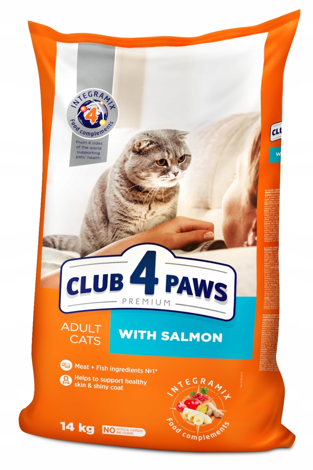 Levně Club 4 Paws Premium krmivo suchý losos 14 kg