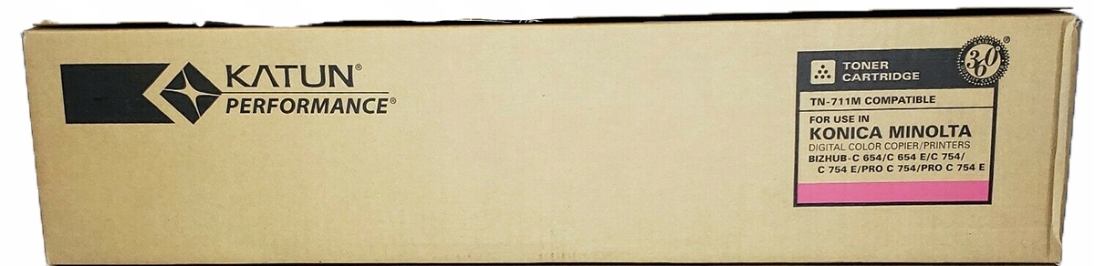 Toner Katun TN711M 52930 A3VU350 pro Konica Minolta bizhub C654 Pro C754