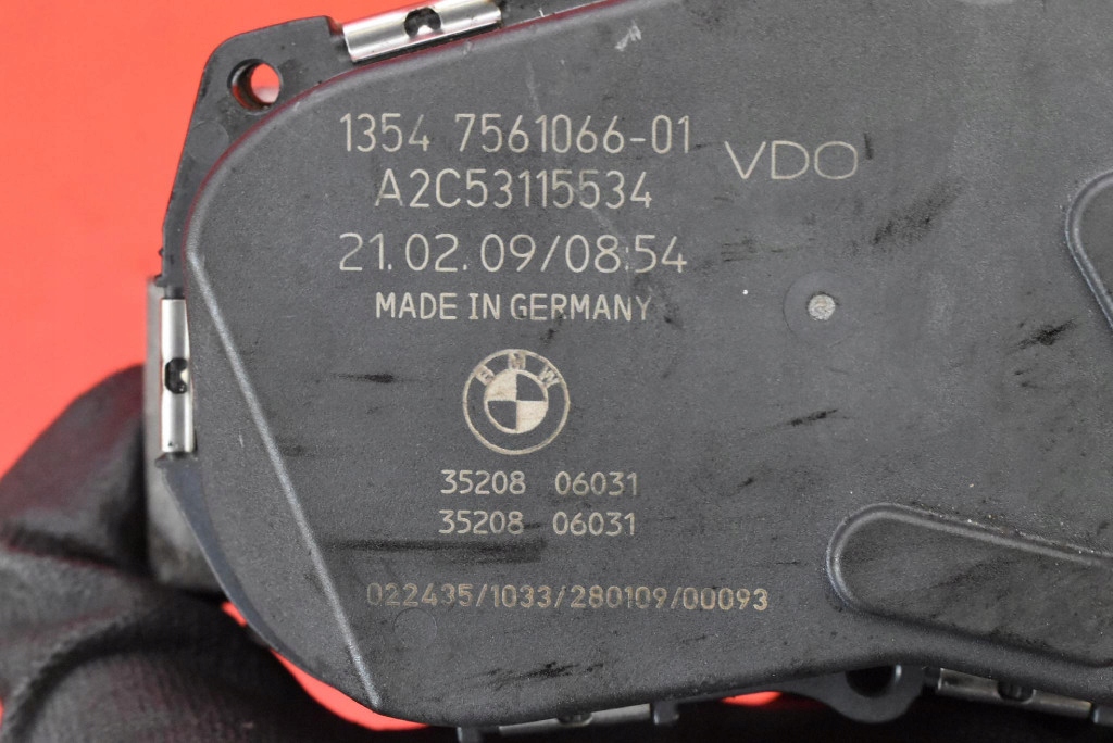 Valvola a farfalla 7561066 BMW E87 E81 1.6i 122 KM LIFT 07-12