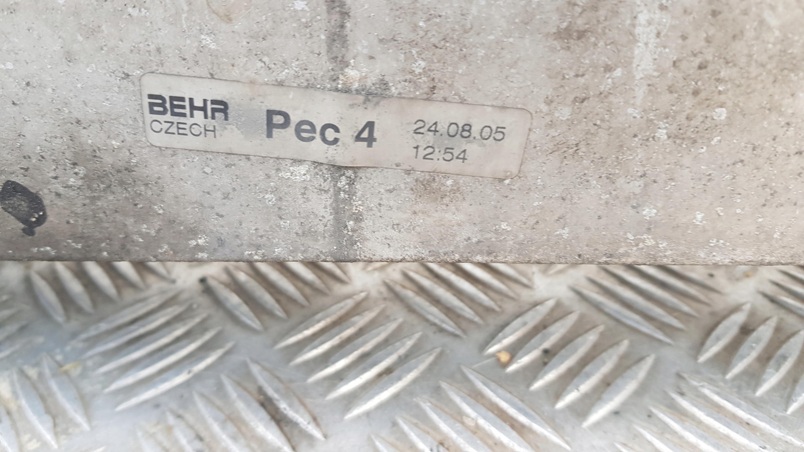 MERCEDES W169 Kühler intercooler 2.0 CDI A1695000000