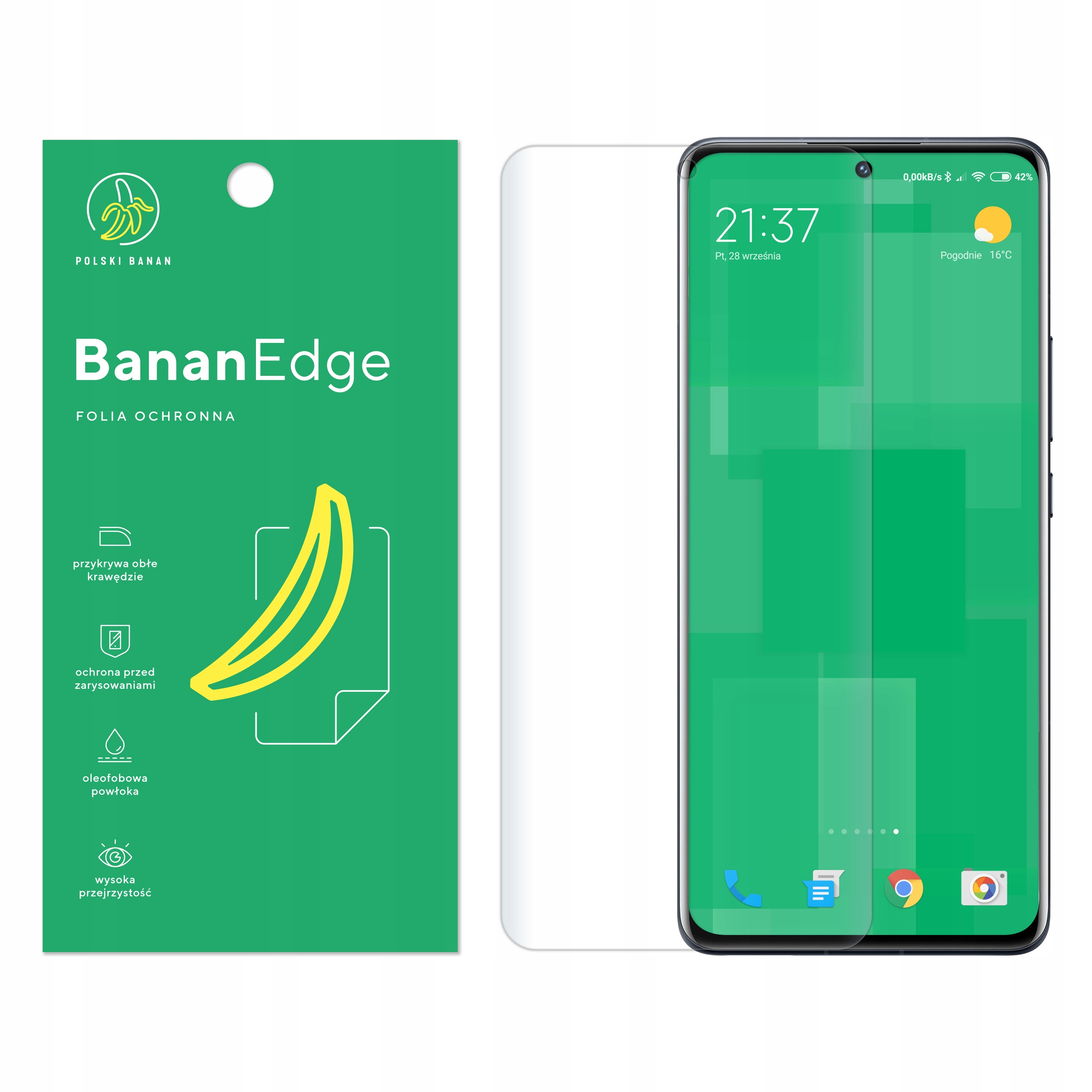 

Folia Ochronna Polski Banan do Xiaomi 12 Pro