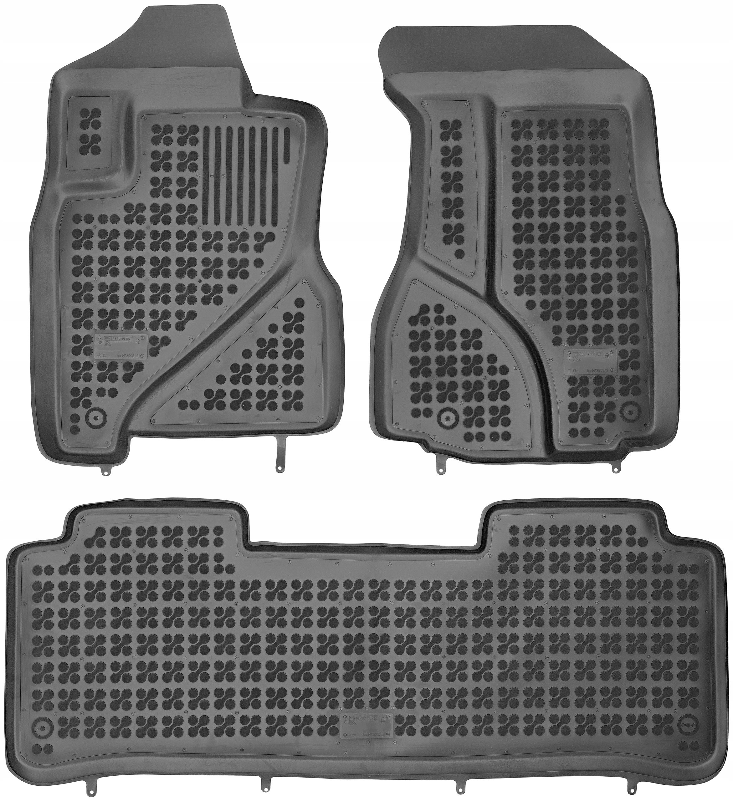 Коврики Max-Коврик резиновые 200912 3 el.