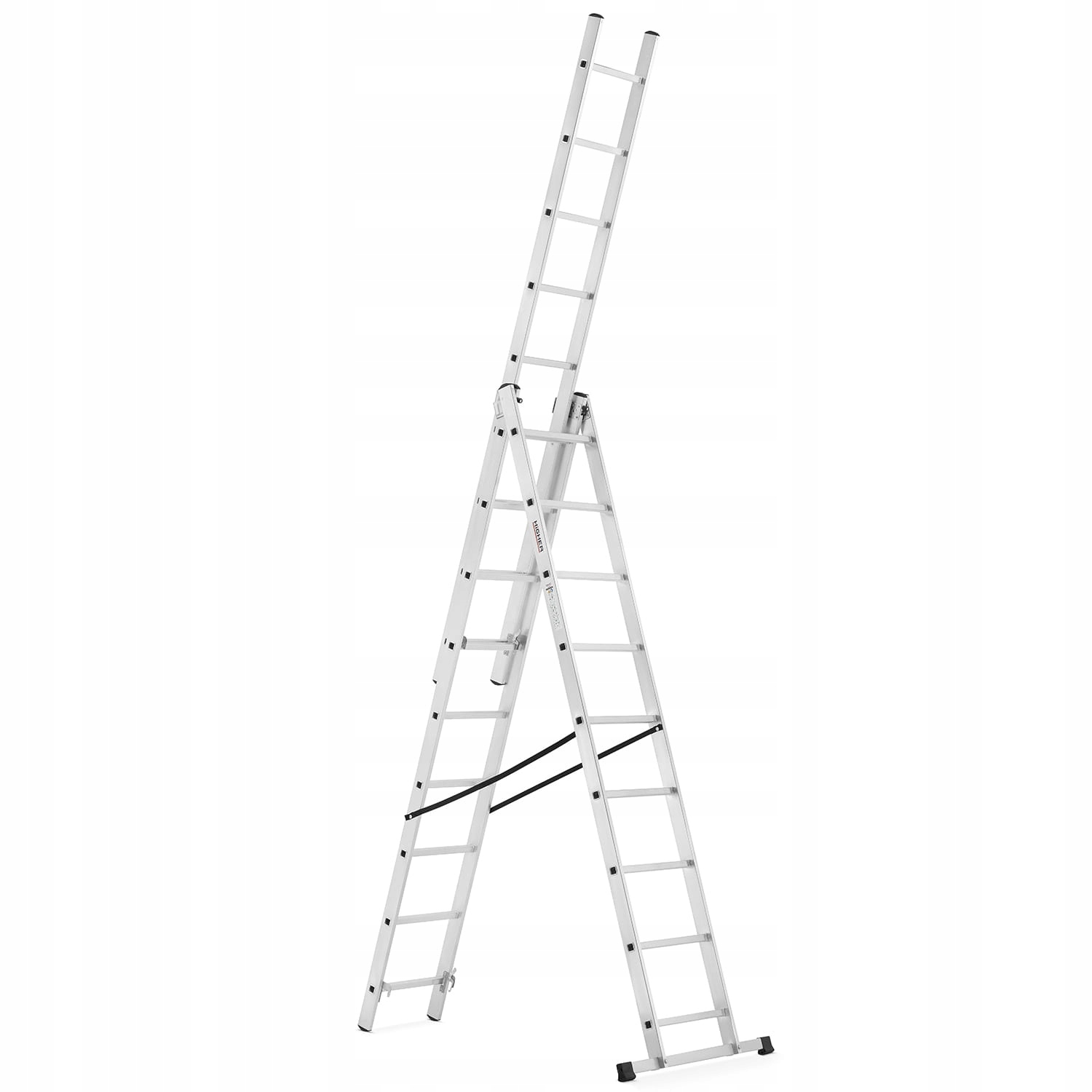 Drabina aluminiowa wielofunkcyjna z adaptacją na schody 3x9 HIGHER 150kg — 9