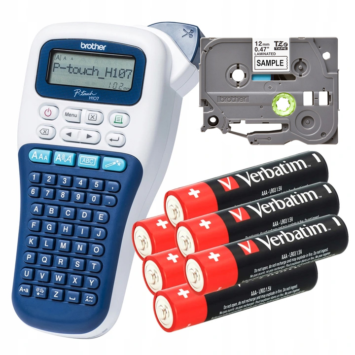 Drukarka Brother P-Touch PT-H107 + baterie