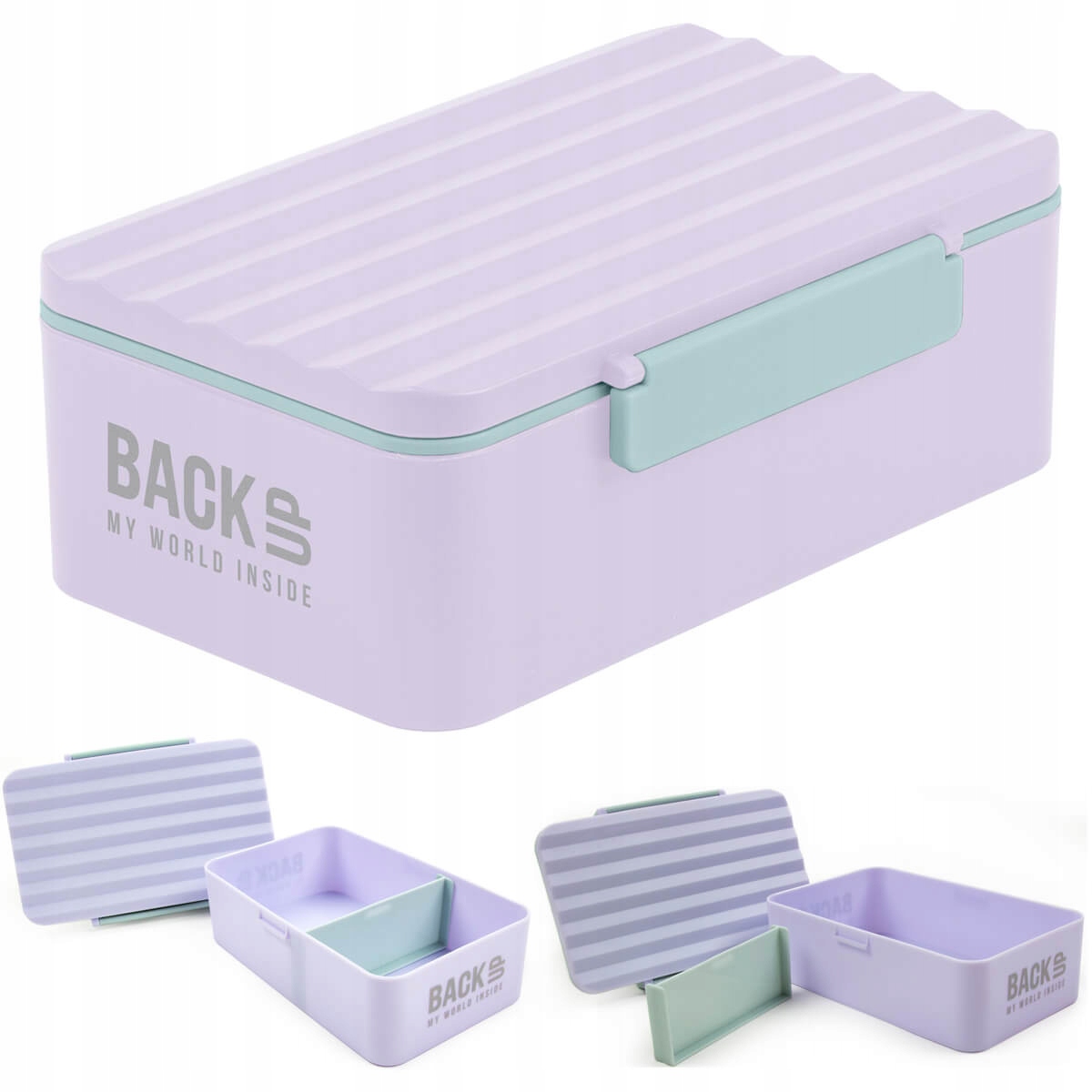 BIDON BACKUP 6 MODEL 600ML RÓŻOWO PRZEŹROCZYSTY C36 Marka Backup