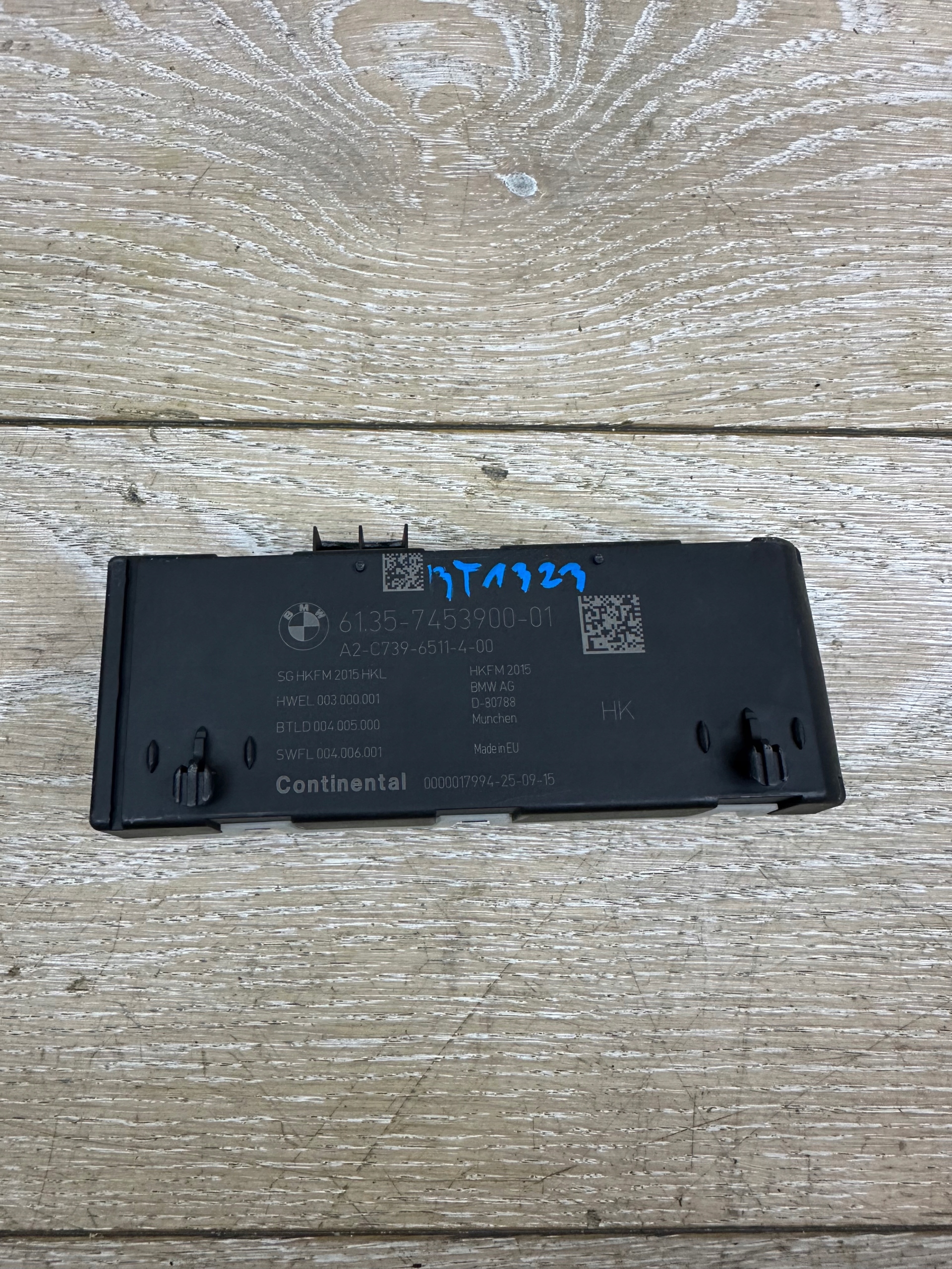 BMW SERII G Module Lève vitre Arrière du capot 7453900