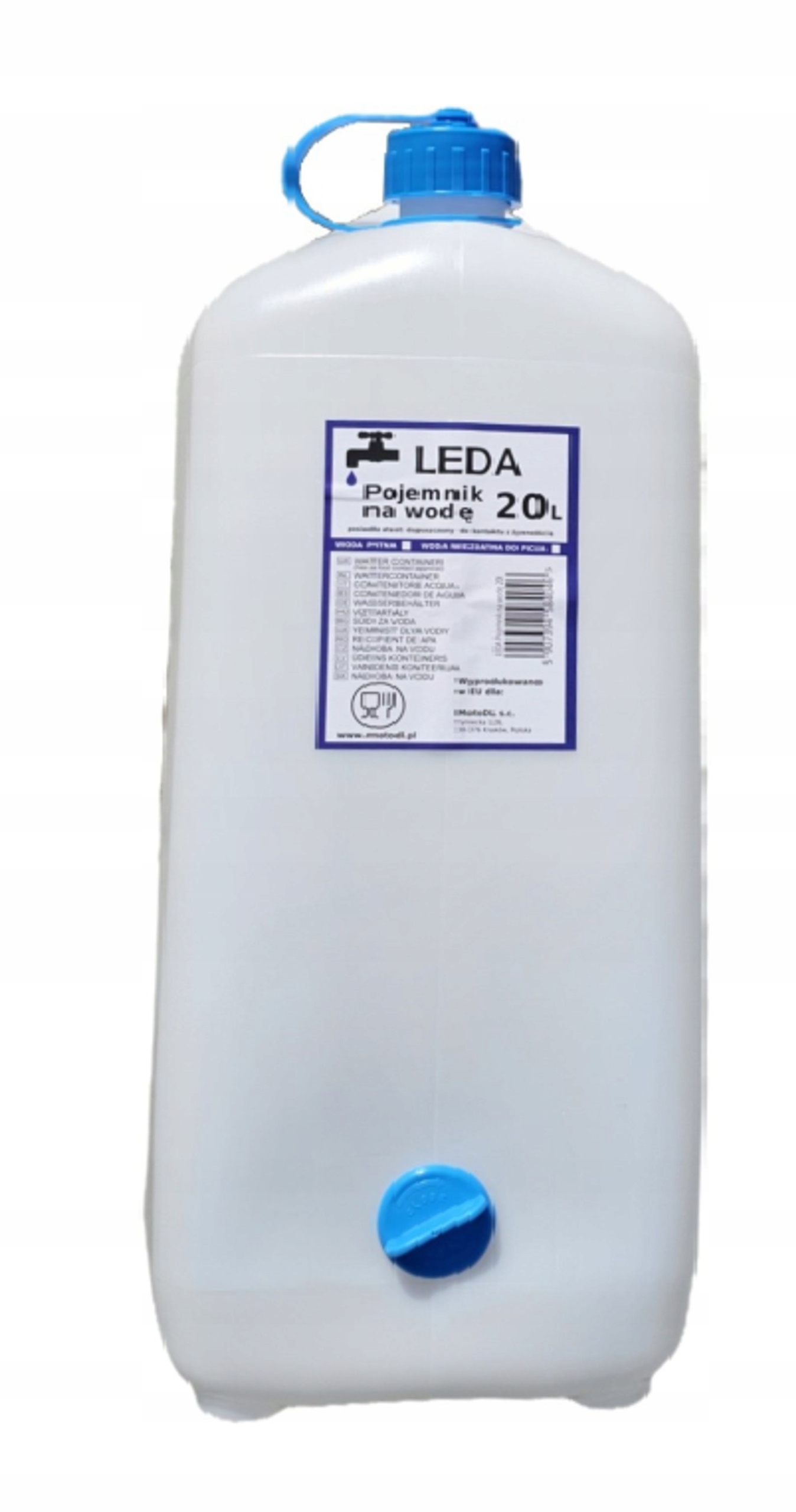 LEDA KANISTER POJEMNIK NA WODĘ 20L BANIAK