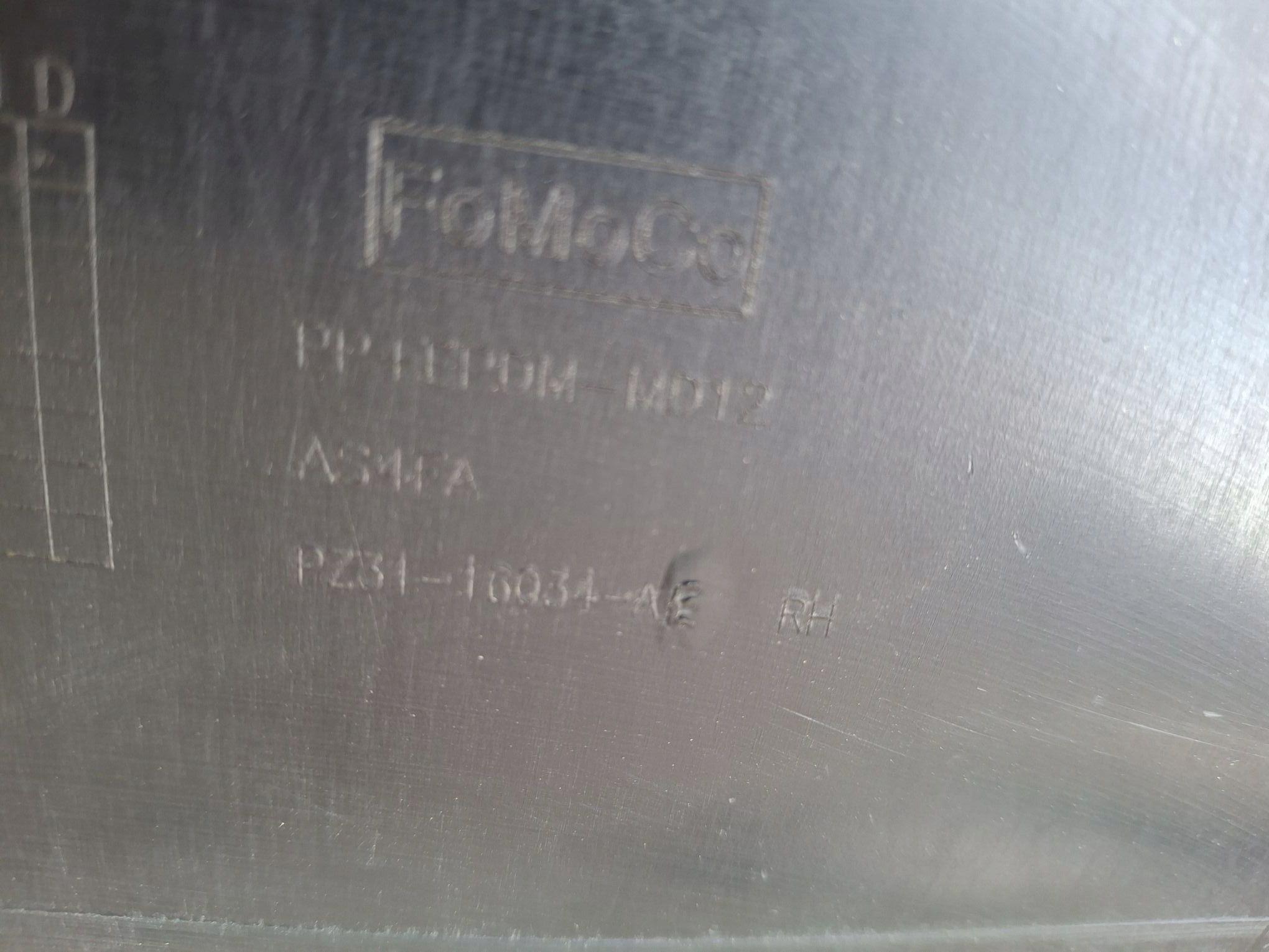 mudguard right front FORD CUSTOM II MK2 2023R->