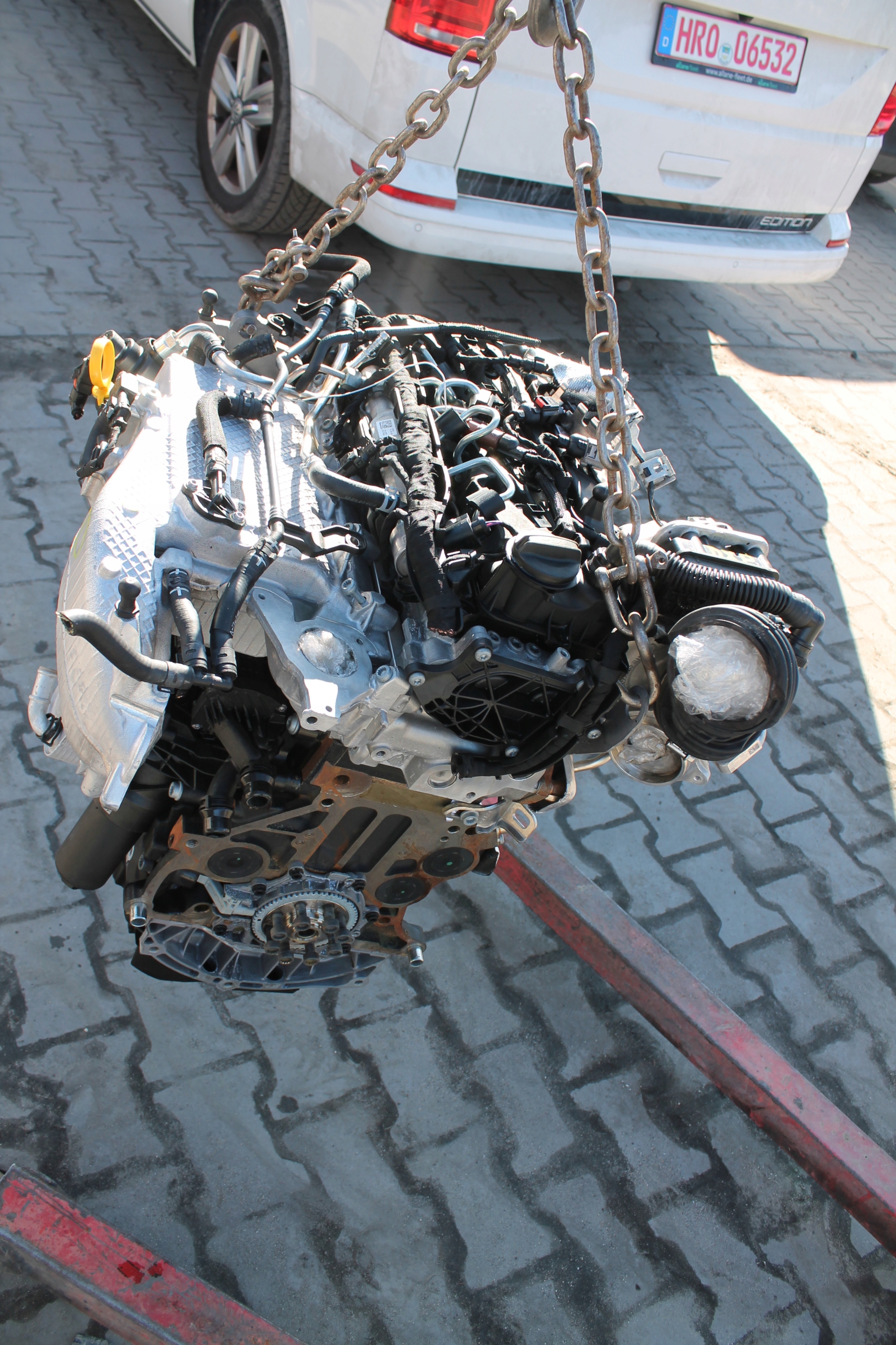 engine complete VW SKODA 2,0 TDI DXP 2 TYSKM
