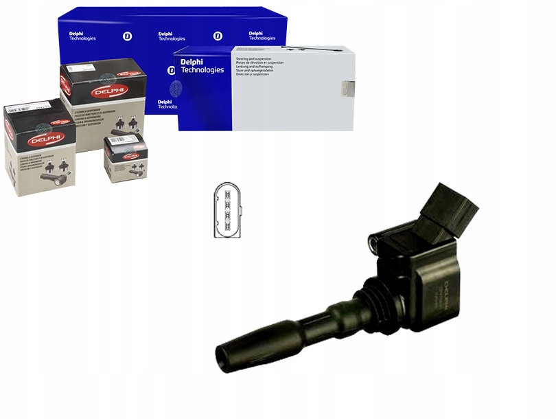 DELGN10631-12B1 Zapalovací Cívka Audi A3 1,2TFSI 12 Asistent řidiče #33