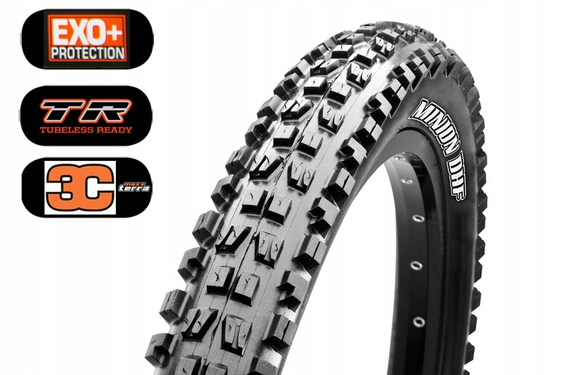 Opona MAXXIS Minion DHF 29x2.6 WT, EXO+,TR,3C
