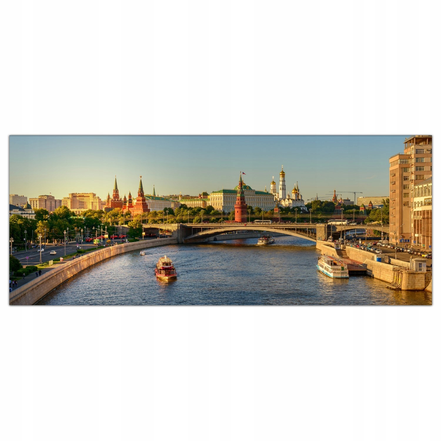Moskva Krajina 125x50 Skleněné panely do kuchyně