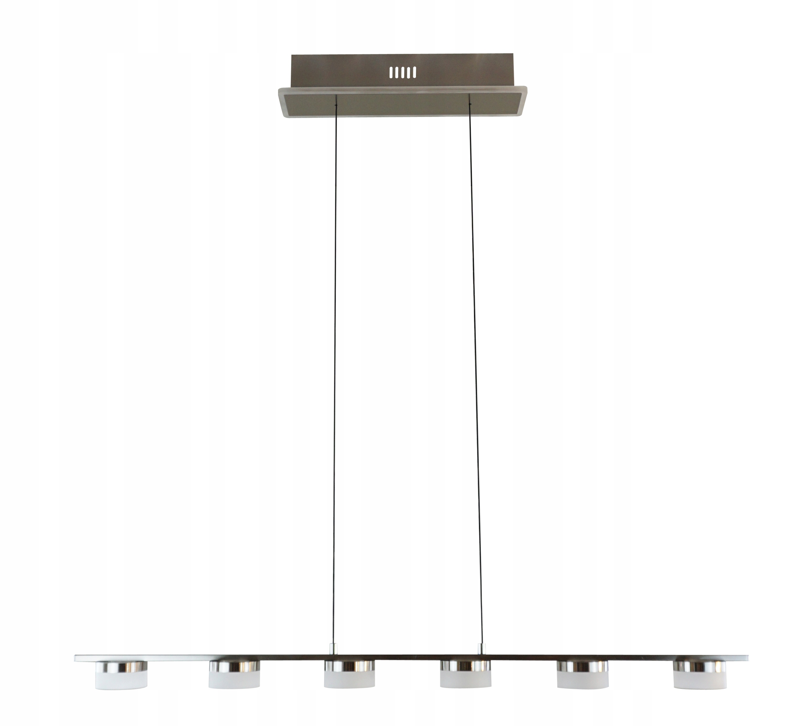 Moderná závesná lampa Cassis v štýle šestky