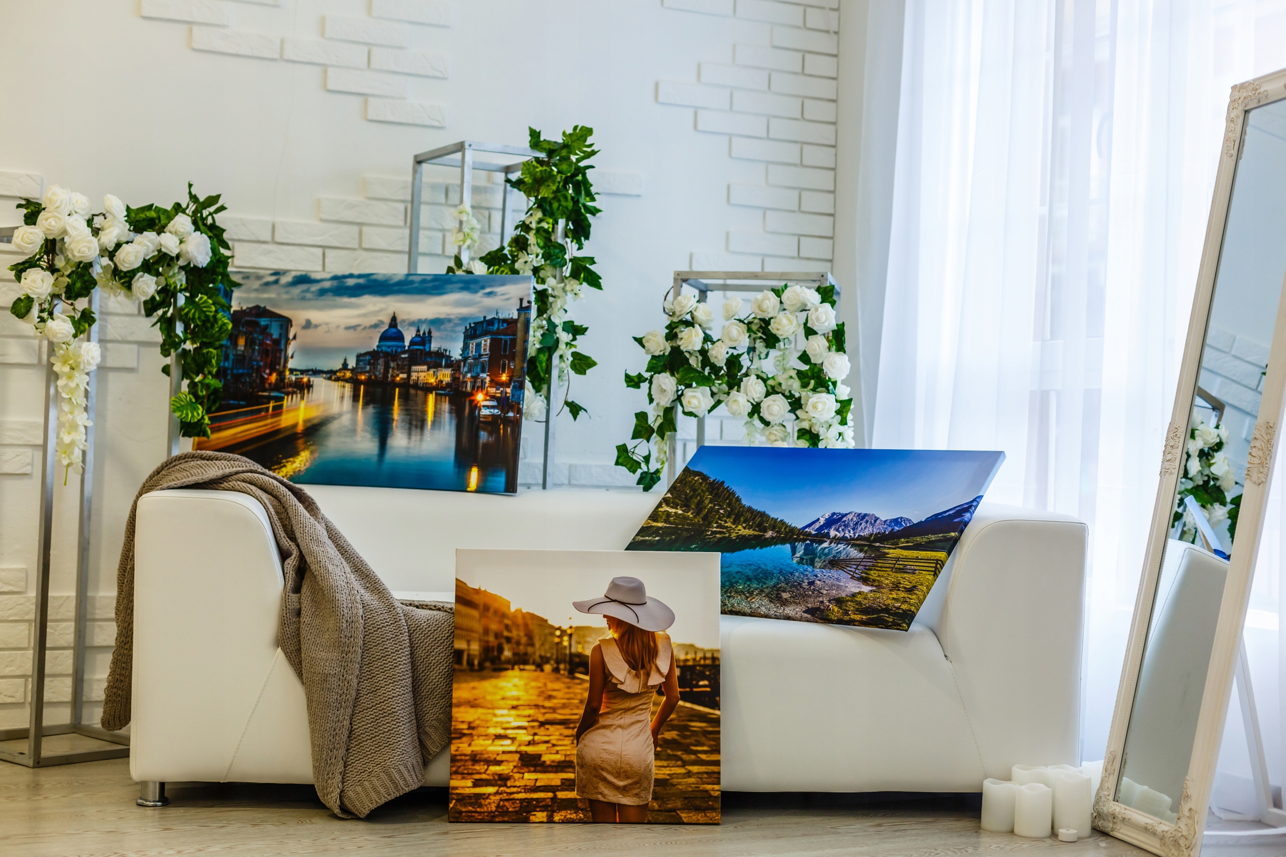 Obraz Wrocław MOST do salonu na ścianę 40x60 Materiał wykonania płótno