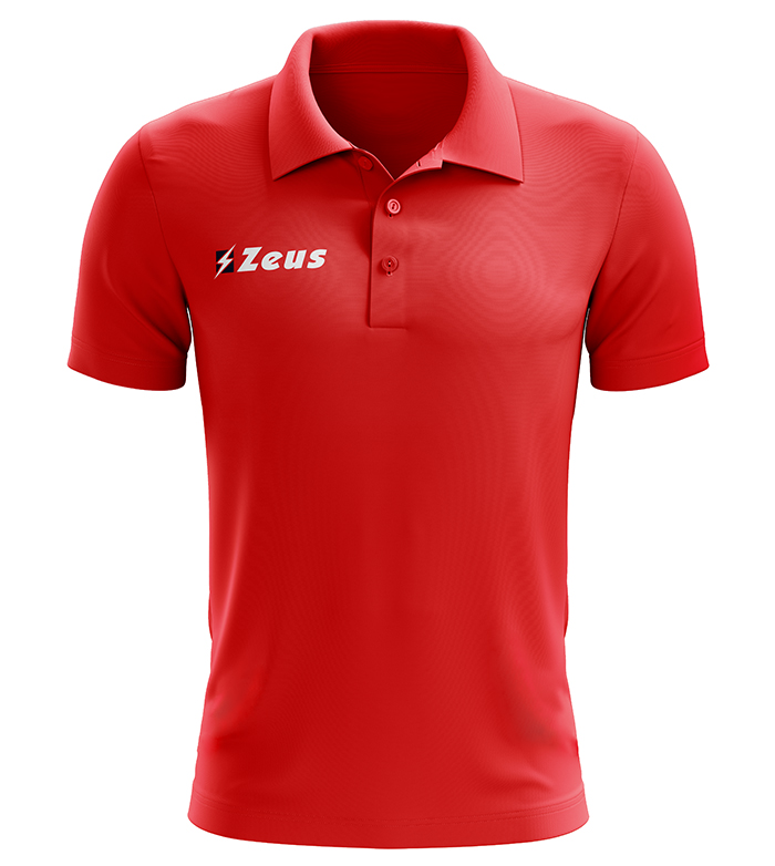 Koszulka Polo Zeus Basic M/C Rosso r.M