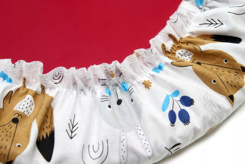 BAWEŁNIANE PRZEŚCIERADŁO DO WÓZKA GONDOLI KOŁYSKI Marka Alan