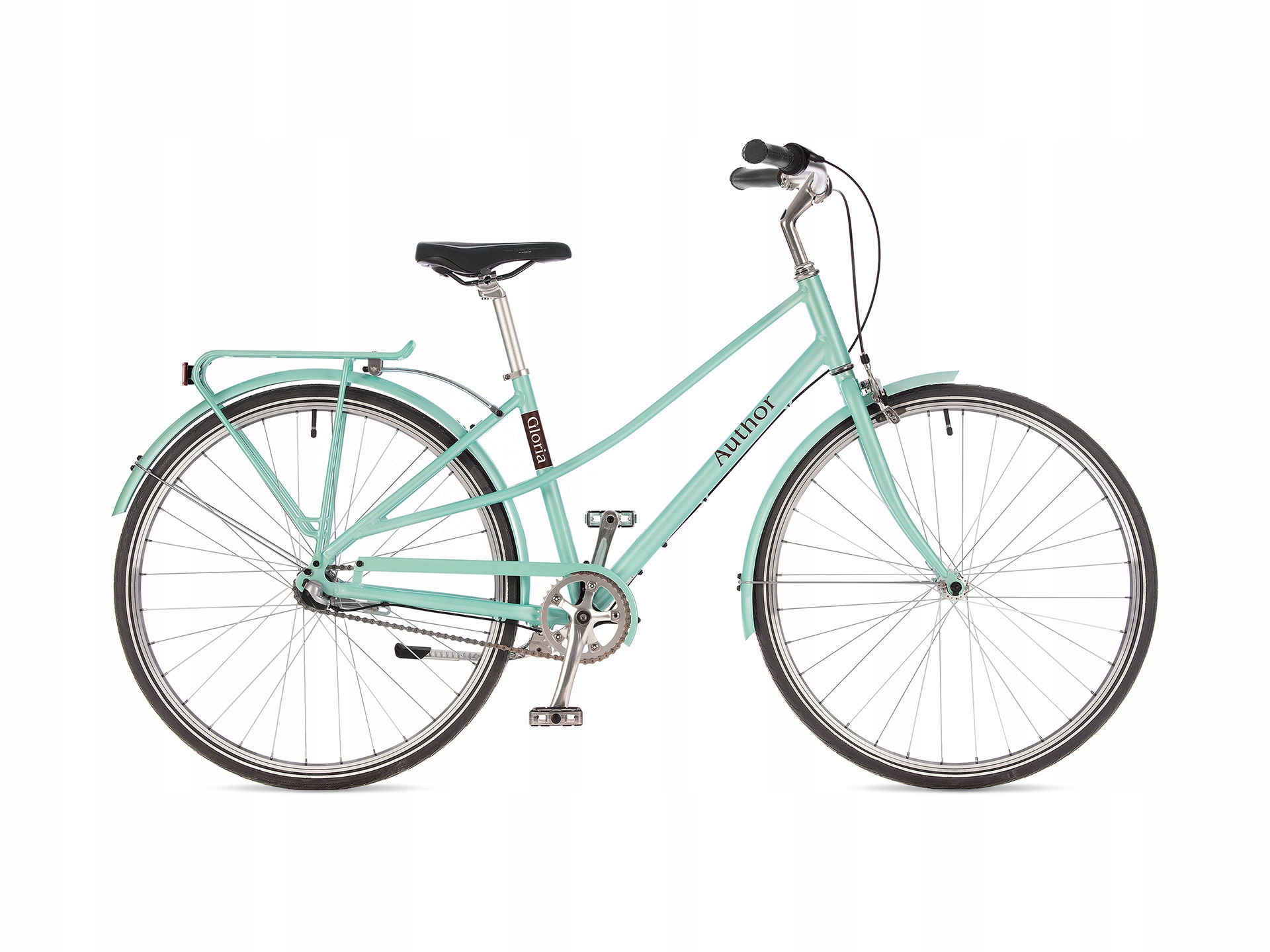 Rower Author Gloria 28" miętowy 19" Miejski Lekki