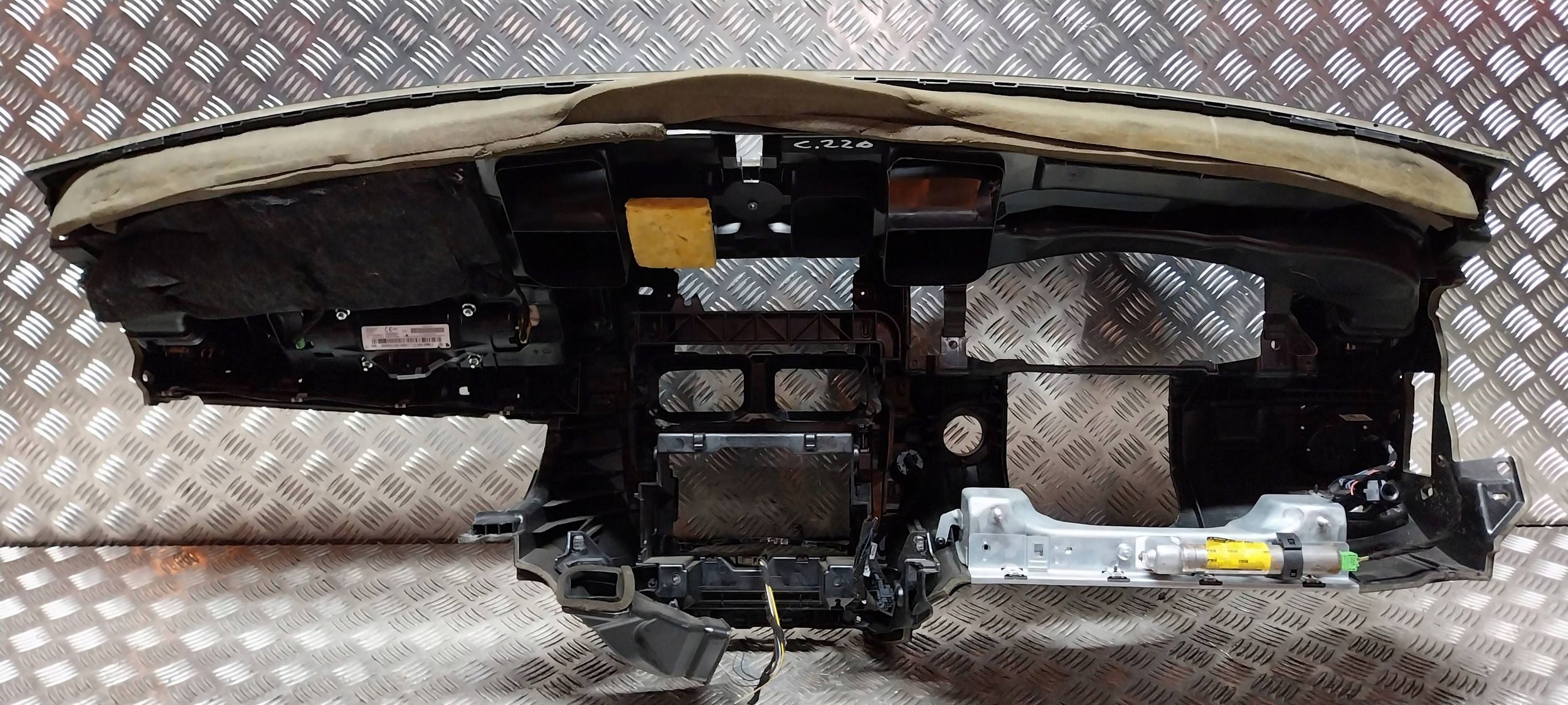 console dashboard instrument panel MERCEDES C-KLASA W204 LIFT 11