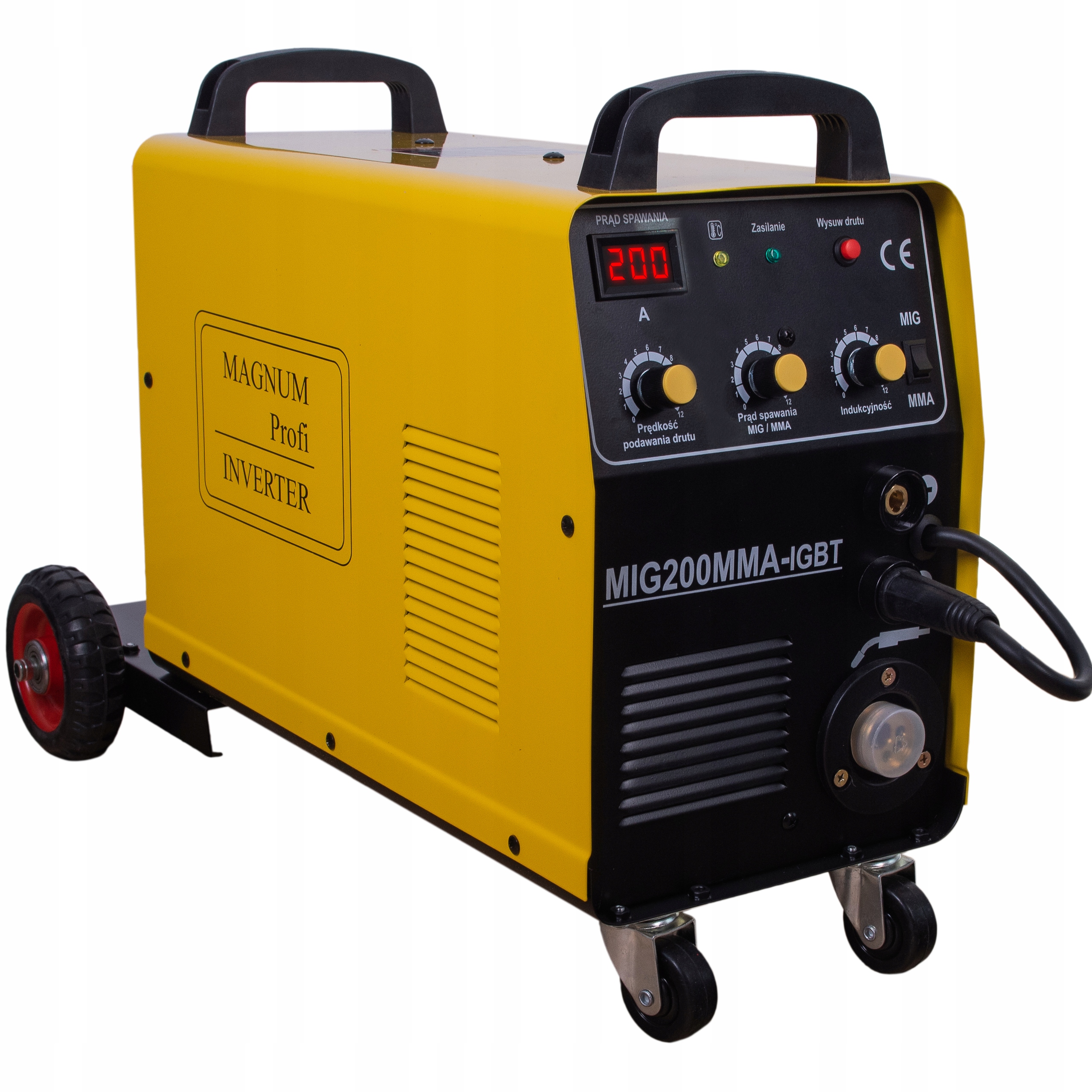 Spawarka Inwertorowa MIGOMAT Magnum MIG MMA MAG Kod producenta U MI 200/2 KN