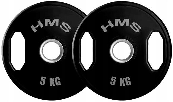 Zestaw Komplet Talerz Olimpijski 2x5 kg Obciążenie Kierownica Olimpijskie