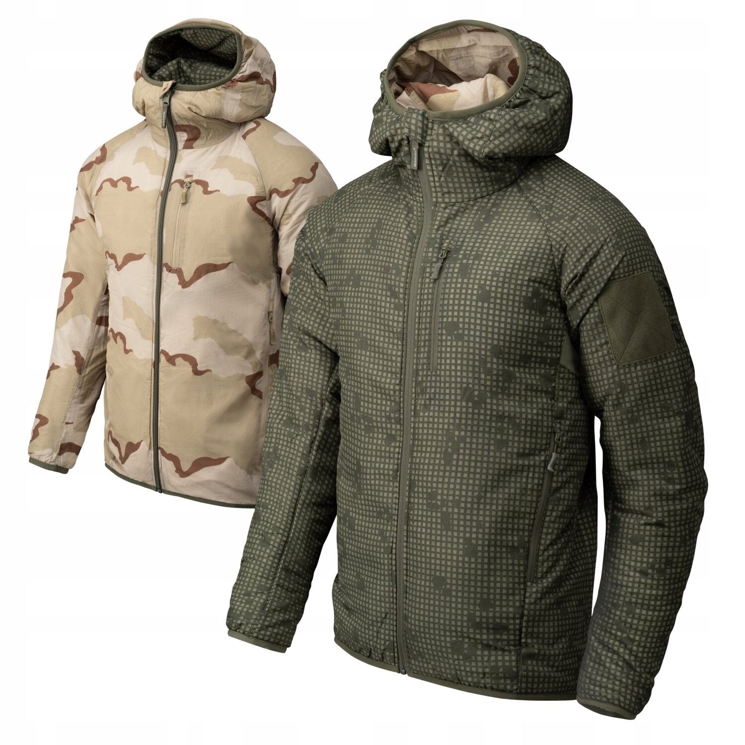 Helikon-Tex Wolfhound Desert Night Camo/US Desert 3XL obojstranná bunda