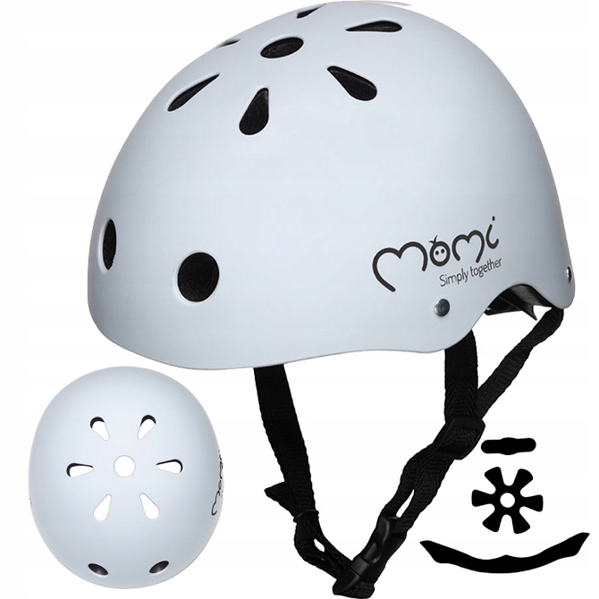 

Kask dziecięcy ochronny Rower Hulajnoga 47-58 MoMi
