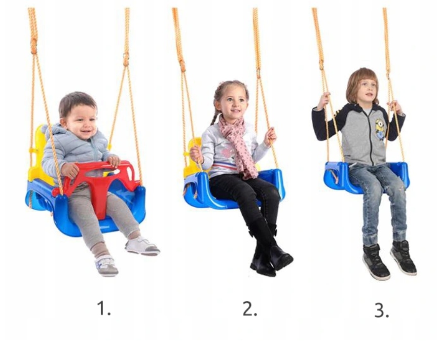 Huśtawka dla Dzieci Ogrodowa 3w1 na Linach Mocna Kod producenta Huśtawka 3w1 Mocna Linowa