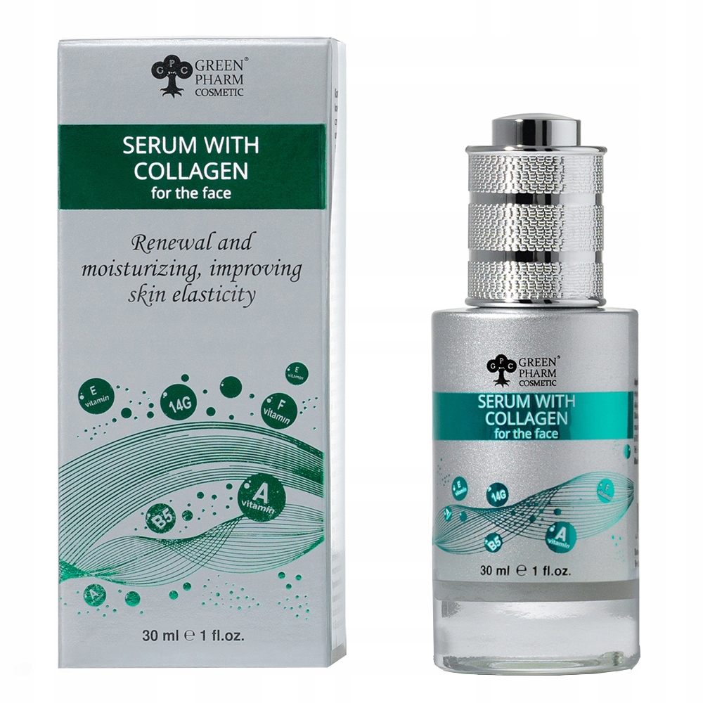 Green Pharm Cosmetic Pleťové sérum s kolagenem 30 ml