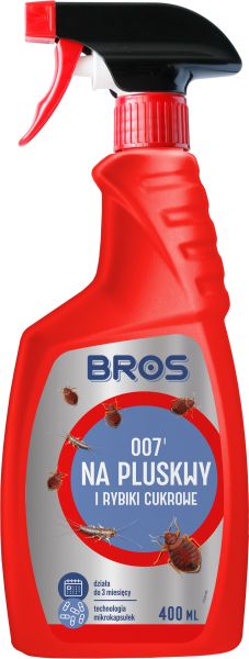 

Płyn na pluskwy i rybiki cukrowe 007 Bros 400 ml