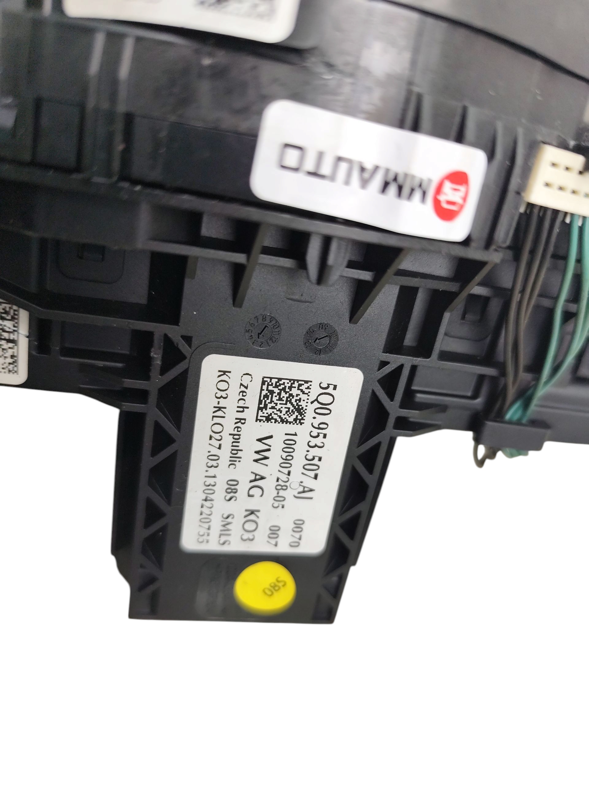 steering wheel levers and controls control ring SEAT LEON III (2012-2016) 5Q0953507AJ