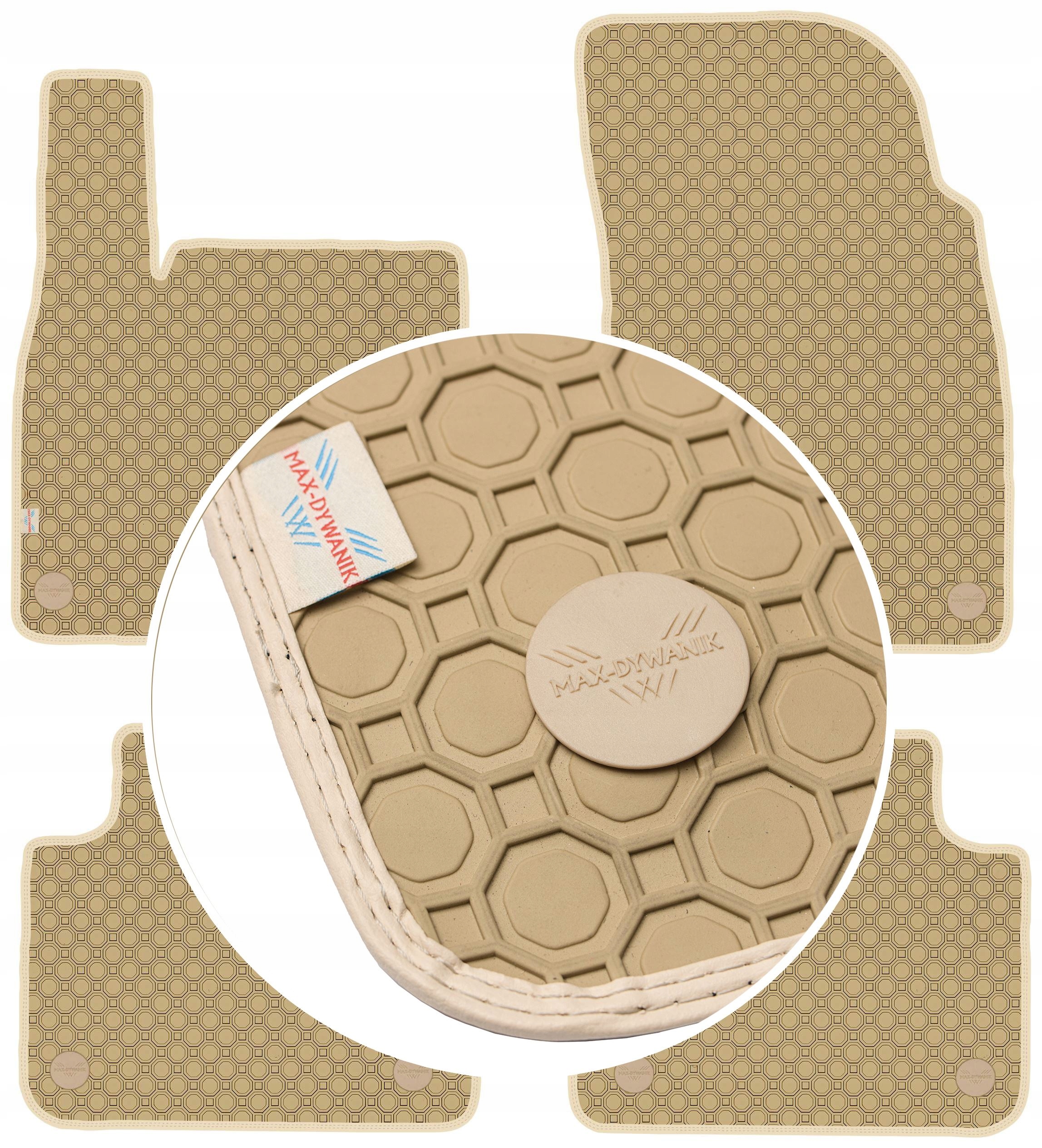 Vw Touareg III 2018 Béžové koberčeky