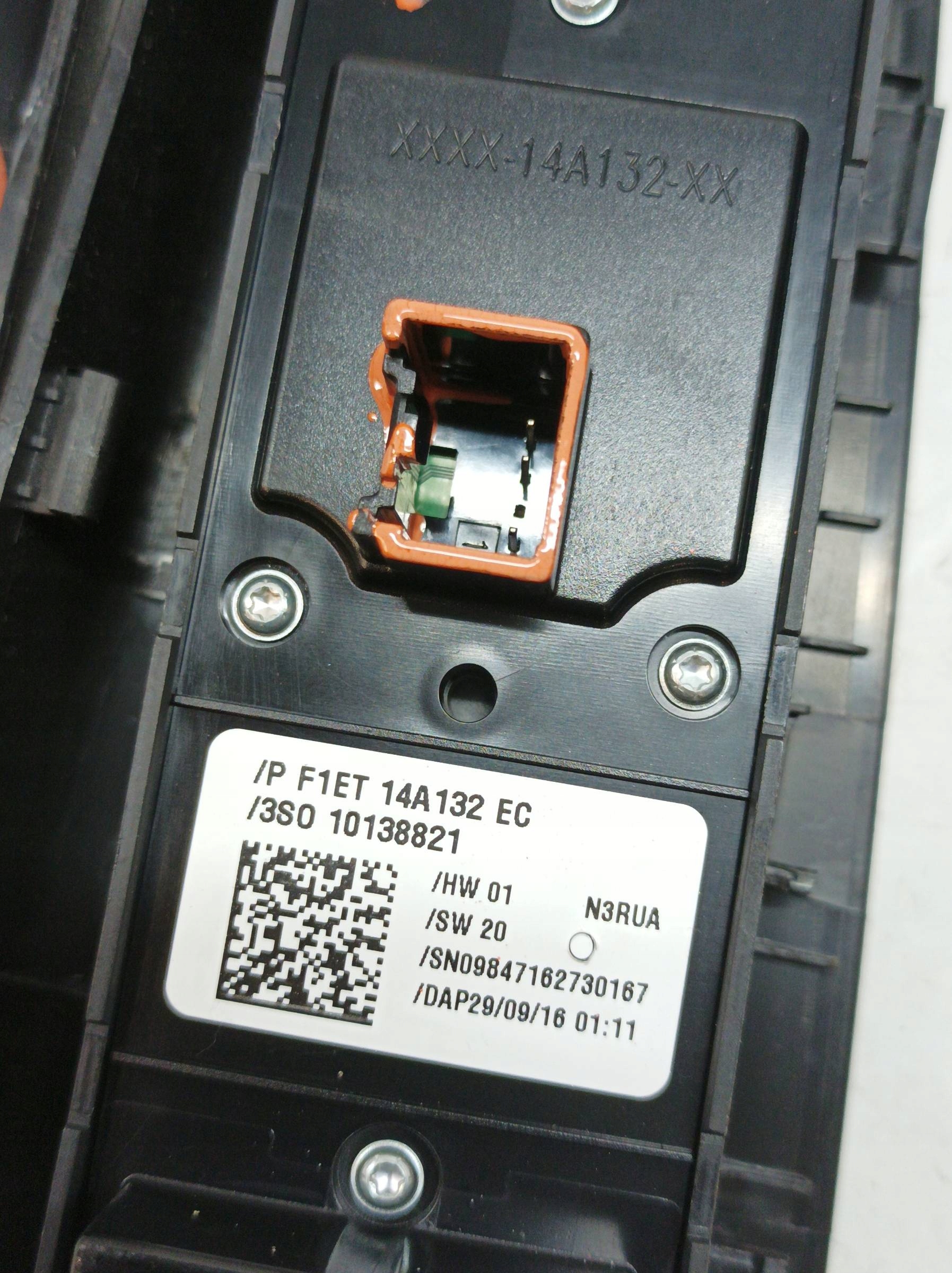 window control switch left right of mirrors 3S010138821 Ford Tourneo Courier and