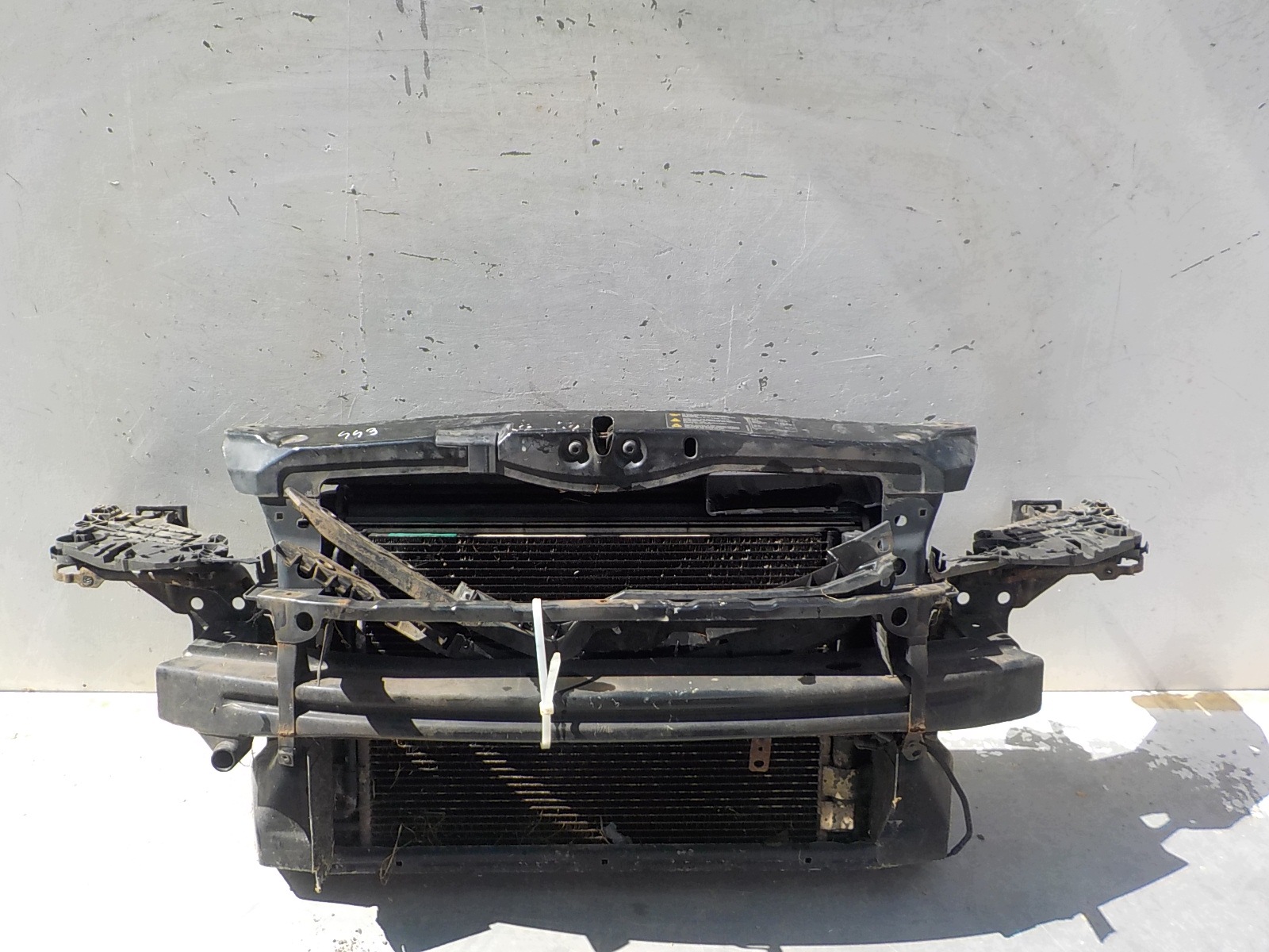 443 SKODA OCTAVIA II LIFT 1.6 TDI support panel for radiators sider radiator