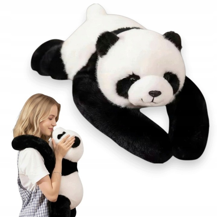 Miś obciążeniowy Panda 65 cm pluszak terapeutyczny 1kg Adhd autyzm stres