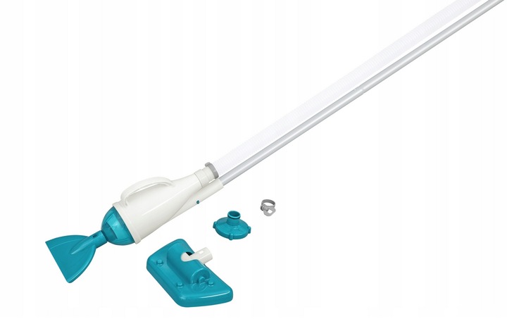 ODKURZACZ DO BASENU Basenowy Mocny DO CZYSZCZENIA DNA ZESTAW + Długi Kij Kod producenta 6941607346761