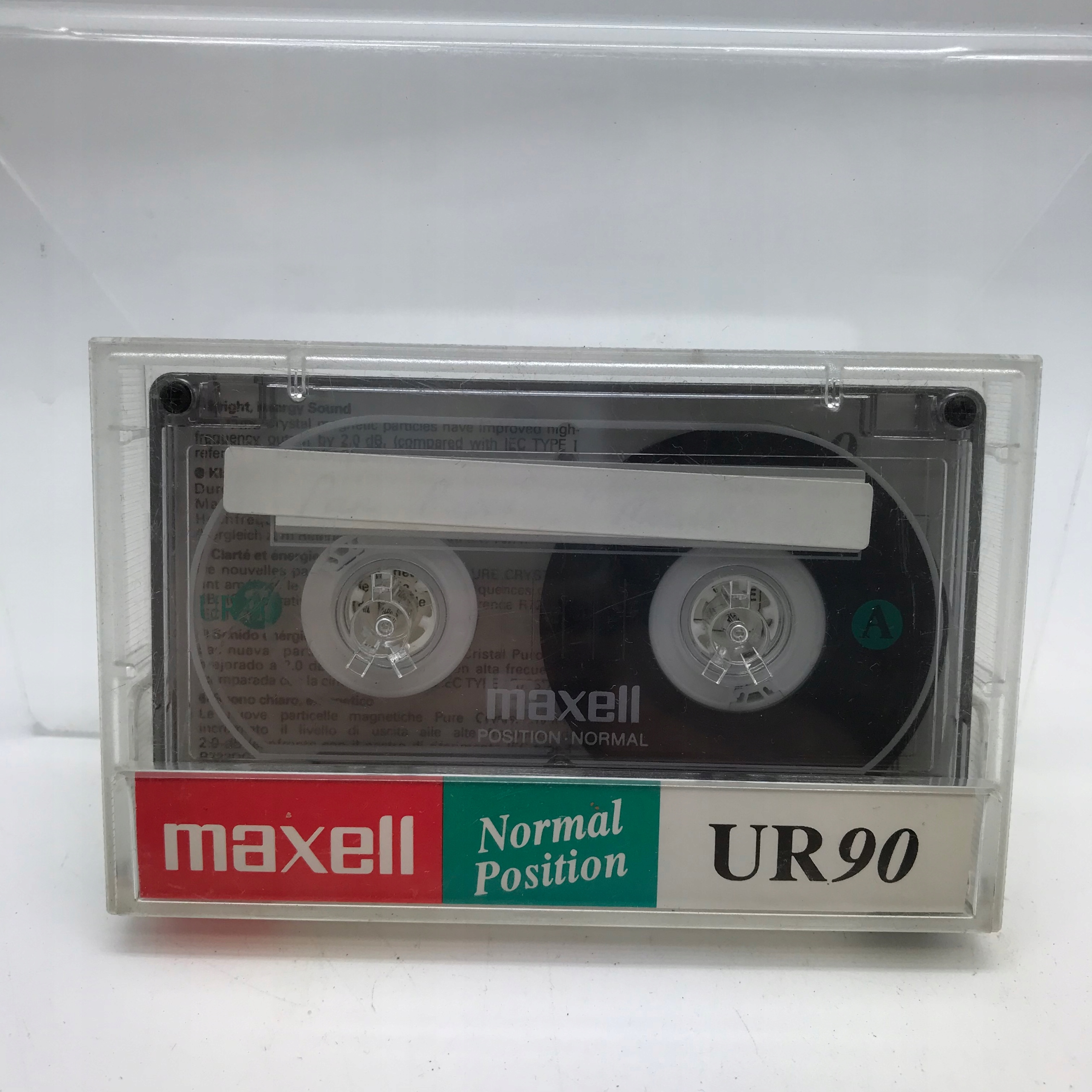 Kaseta - Kaseta magnetofonowa Maxell UR 90 I