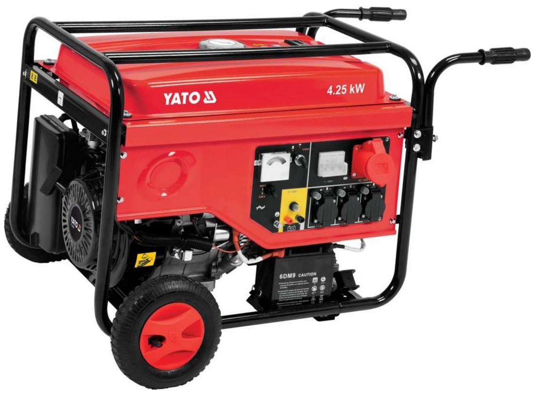 YATO AGREGAT PRĄDOTWÓRCZY PRĄDU 5500W AVR BENZYNA Model YT-85460