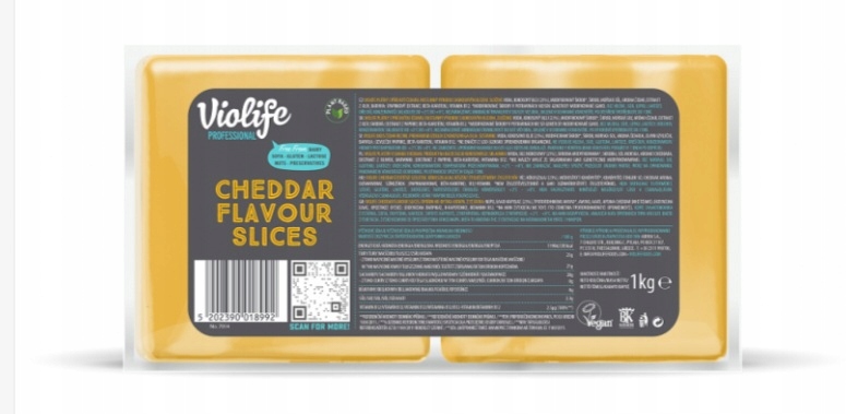 Violife Náplasti s příchutí cheddar 1 kg